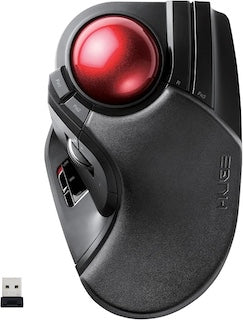ELECOM HUGE Trackball, Wireless Mouse