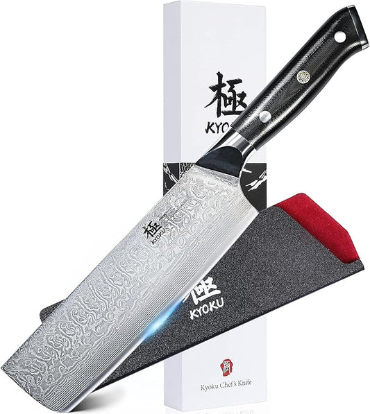 KYOKU Nakiri Knife - 7" - Shogun Series -