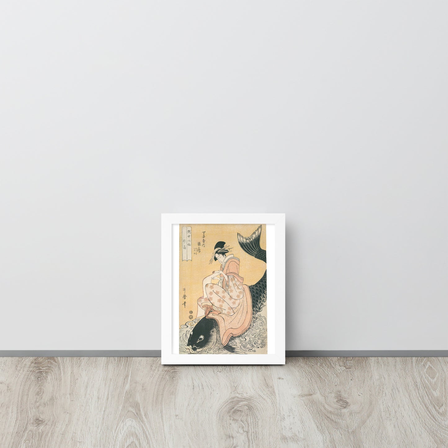 The Immortal Qin Gao "艶中八仙・琴高 丁子屋内雛鶴"