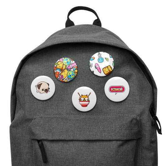 Kawaii Pin Buttons